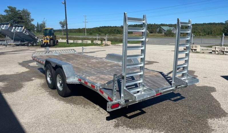 
								2027 One-Sixteen 82”x18+2ft Beavertail Car/Equipment Trailer 14,000lbs full									