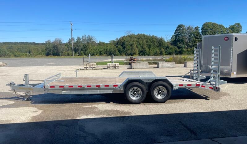 
								2027 One-Sixteen 82”x18+2ft Beavertail Car/Equipment Trailer 14,000lbs full									