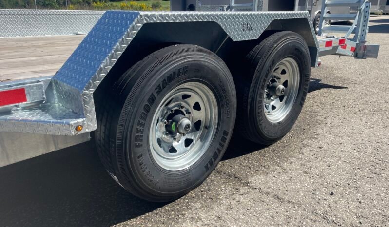 
								2027 One-Sixteen 82”x18+2ft Beavertail Car/Equipment Trailer 14,000lbs full									