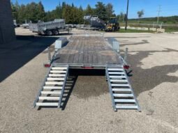 2027 One-Sixteen 82”x18+2ft Beavertail Car/Equipment Trailer 14,000lbs