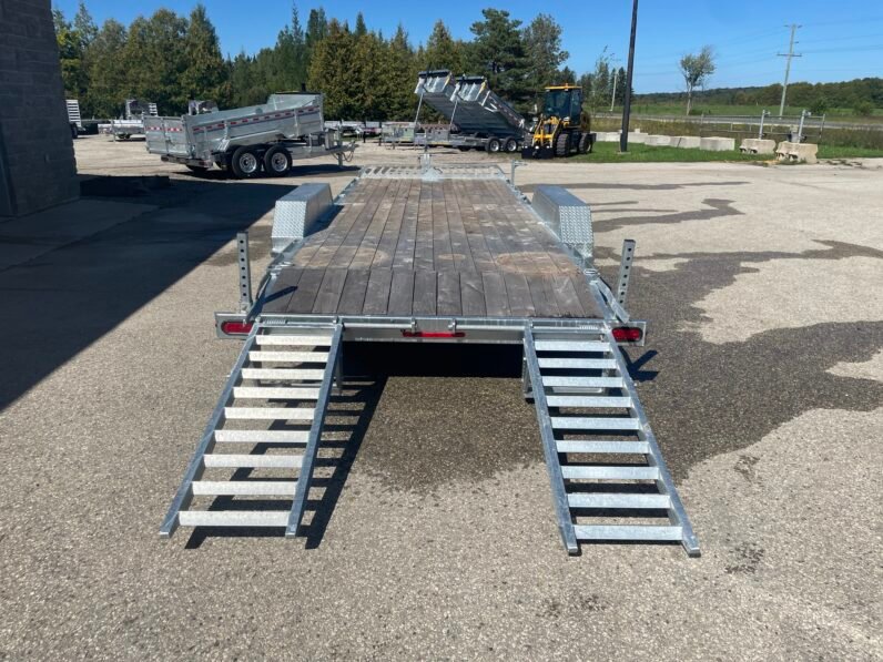 
								2027 One-Sixteen 82”x18+2ft Beavertail Car/Equipment Trailer 14,000lbs full									