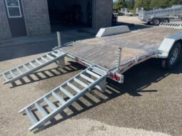2027 One-Sixteen 82”x18+2ft Beavertail Car/Equipment Trailer 14,000lbs