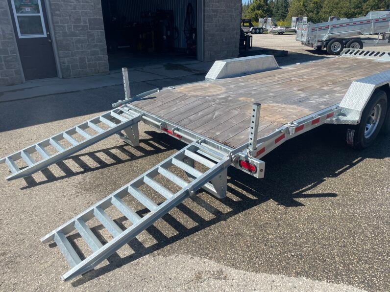 
								2027 One-Sixteen 82”x18+2ft Beavertail Car/Equipment Trailer 14,000lbs full									