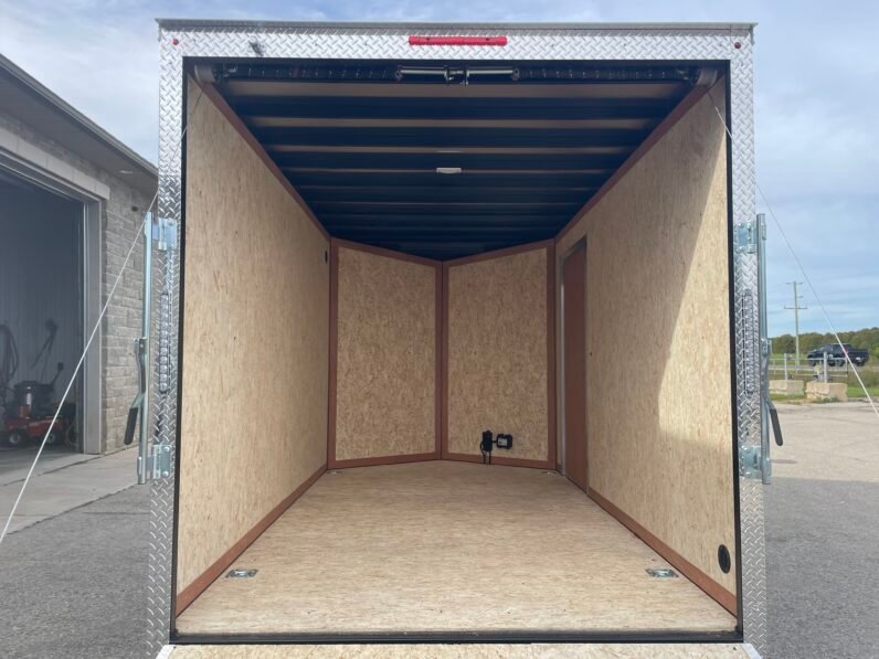 
								2027 Newport 7x12ft Enclosed Trailer 7,000lbs full									