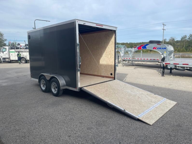 
								2027 Newport 7x12ft Enclosed Trailer 7,000lbs full									