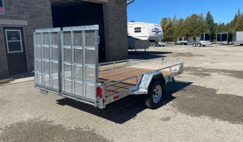 
								2027 One-Sixteen 80″x14ft Open Rail Utility Trailer 2,990lbs full									