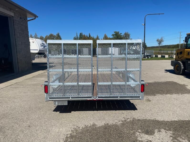 
								2027 One-Sixteen 80″x14ft Open Rail Utility Trailer 2,990lbs full									