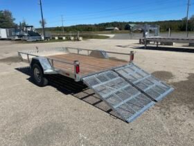 2027 One-Sixteen 80″x12ft Open Rail Utility Trailer 2,990lbs