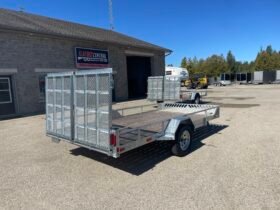 2027 One-Sixteen 80″x12ft Open Rail Utility Trailer 2,990lbs