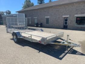 2027 One-Sixteen 80″x12ft Open Rail Utility Trailer 2,990lbs