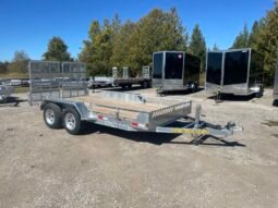 2027 One-Sixteen 80″x14ft Open Rail Utility Trailer 7,000lbs