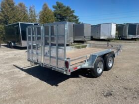 2027 One-Sixteen 80″x14ft Open Rail Utility Trailer 7,000lbs