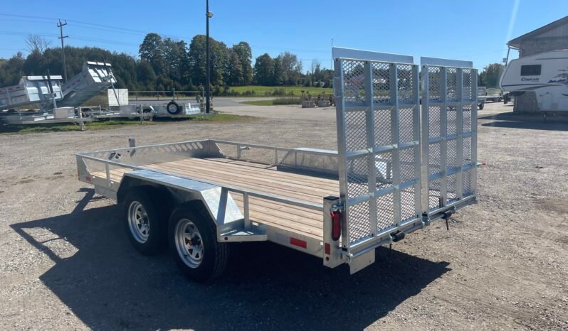 
								2027 One-Sixteen 80″x14ft Open Rail Utility Trailer 7,000lbs full									
