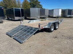 2027 One-Sixteen 80″x14ft Open Rail Utility Trailer 7,000lbs