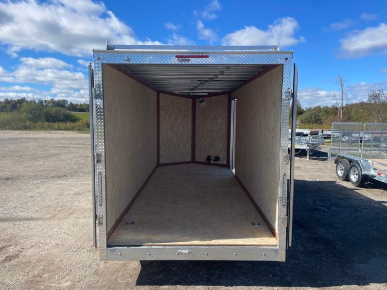 
								2027 Newport 7x16ft Galvanized Enclosed Trailer 9,990lbs full									