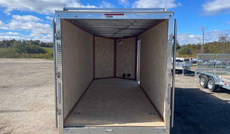 
								2027 Newport 7x16ft Galvanized Enclosed Trailer 9,990lbs full									