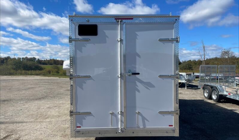 
								2027 Newport 7x16ft Galvanized Enclosed Trailer 9,990lbs full									