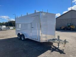 2027 Newport 7x16ft Galvanized Enclosed Trailer 9,990lbs