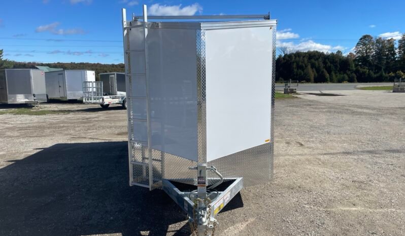 
								2027 Newport 7x16ft Galvanized Enclosed Trailer 9,990lbs full									
