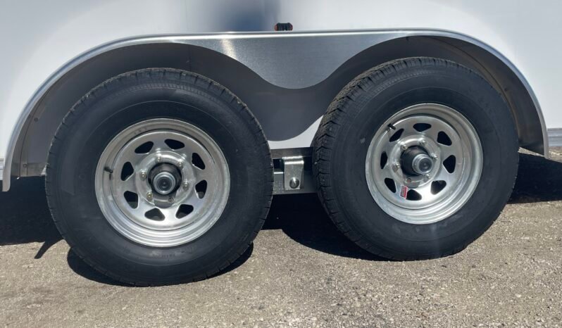 
								2027 Newport 7x16ft Galvanized Enclosed Trailer 9,990lbs full									